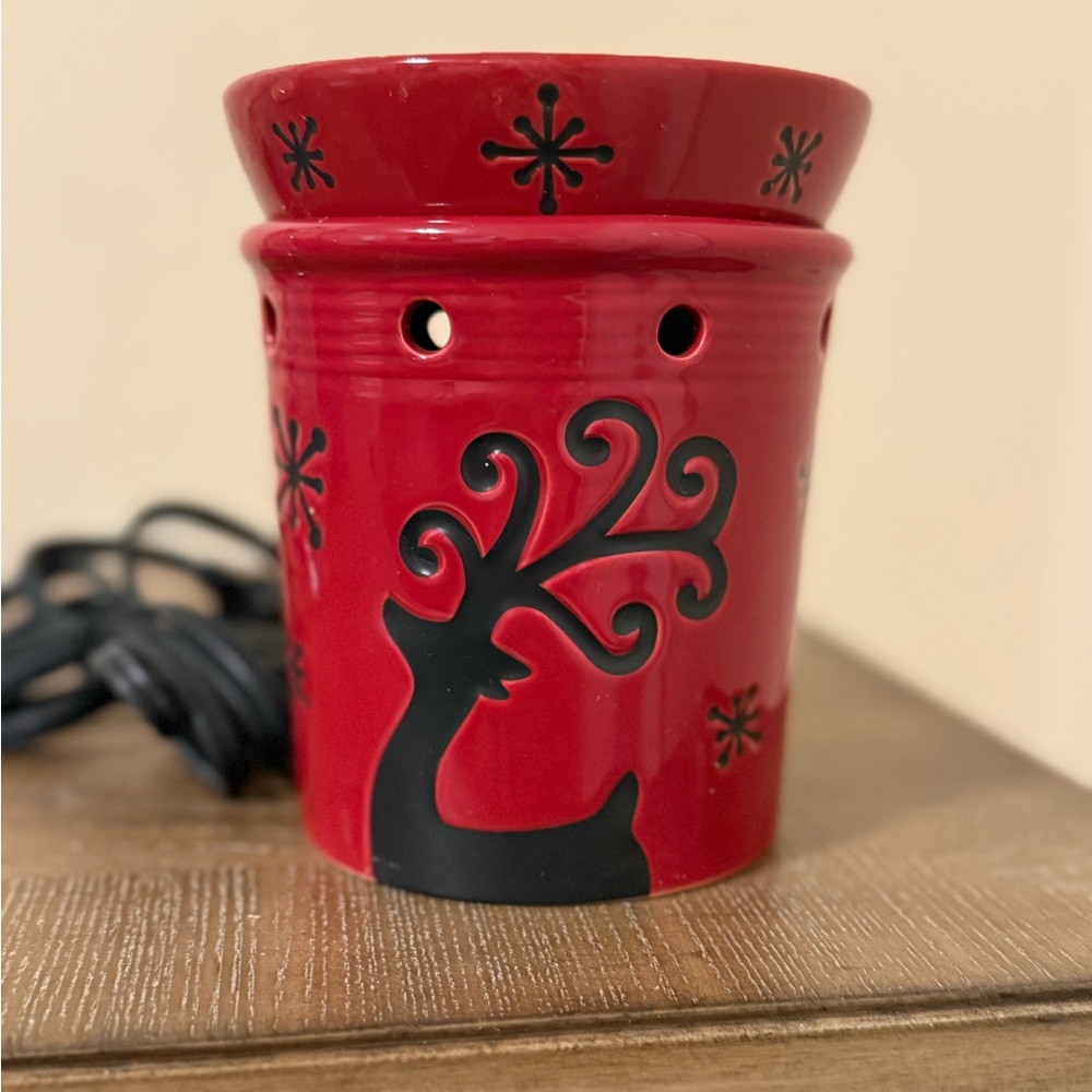 Red Reindeer Holiday Wax Warmer